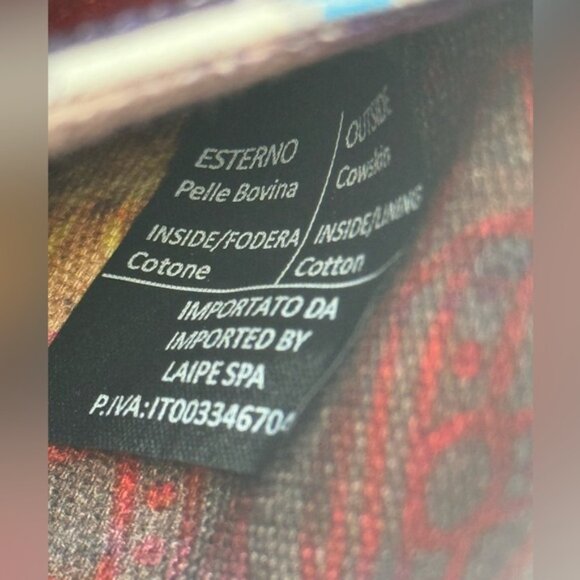 🆕 VIVIENNE WESTWOOD 🧿 NWOT Anna Camera Bag, Red/Blue Madras Check - AUTHENTIC - Picture 10 of 14